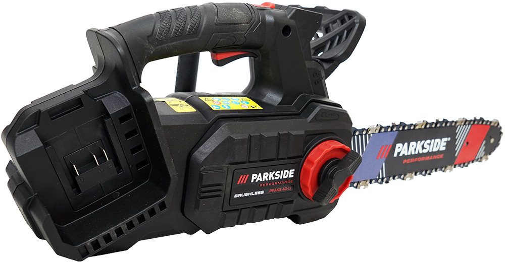 PARKSIDE PERFORMANCE® Akku-Kettensäge 40V Akku Kettensäge PPAKS 40 Baumpflegesäge, 35 cm Schwertlänge Bild 3