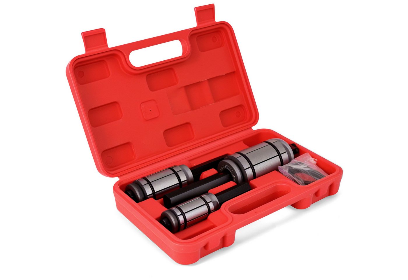 BlingBin Montagewerkzeug 3-teiliges Rohr-Erweiterungswerkzeug-Set, 1/18 Zoll bis 8,9 cm, B: 17 cm, L: 28 cm, (3er Set, 3-tlg), Endrohr-Expander, kompatibel mit den meisten Fahrzeugen und LKWs Bild 2