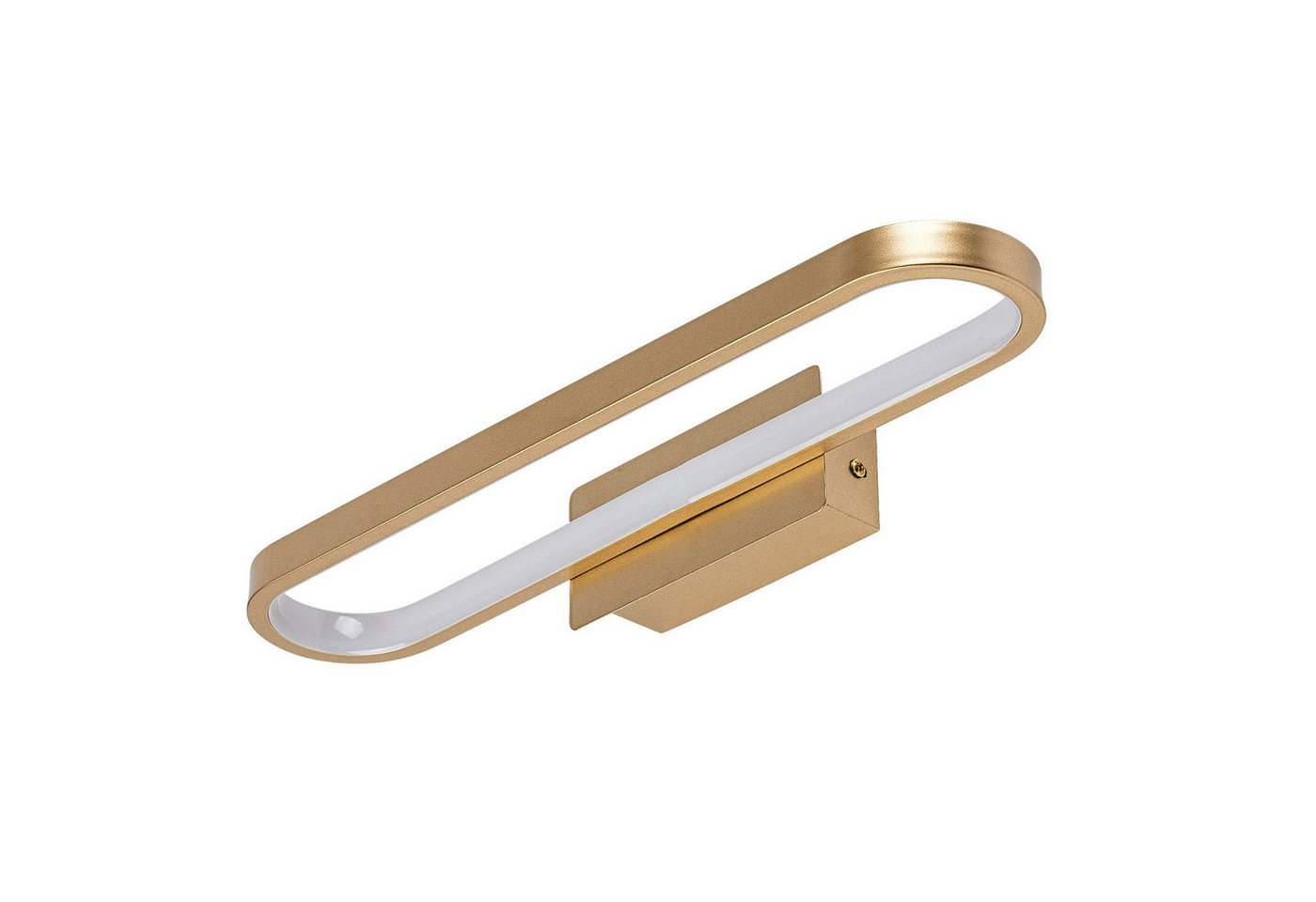Rabalux Wandleuchte LED-Badezimmerleuchte 15 W goldfarben IP44 Odran, Badwandleuchte 40 cm Bild 3