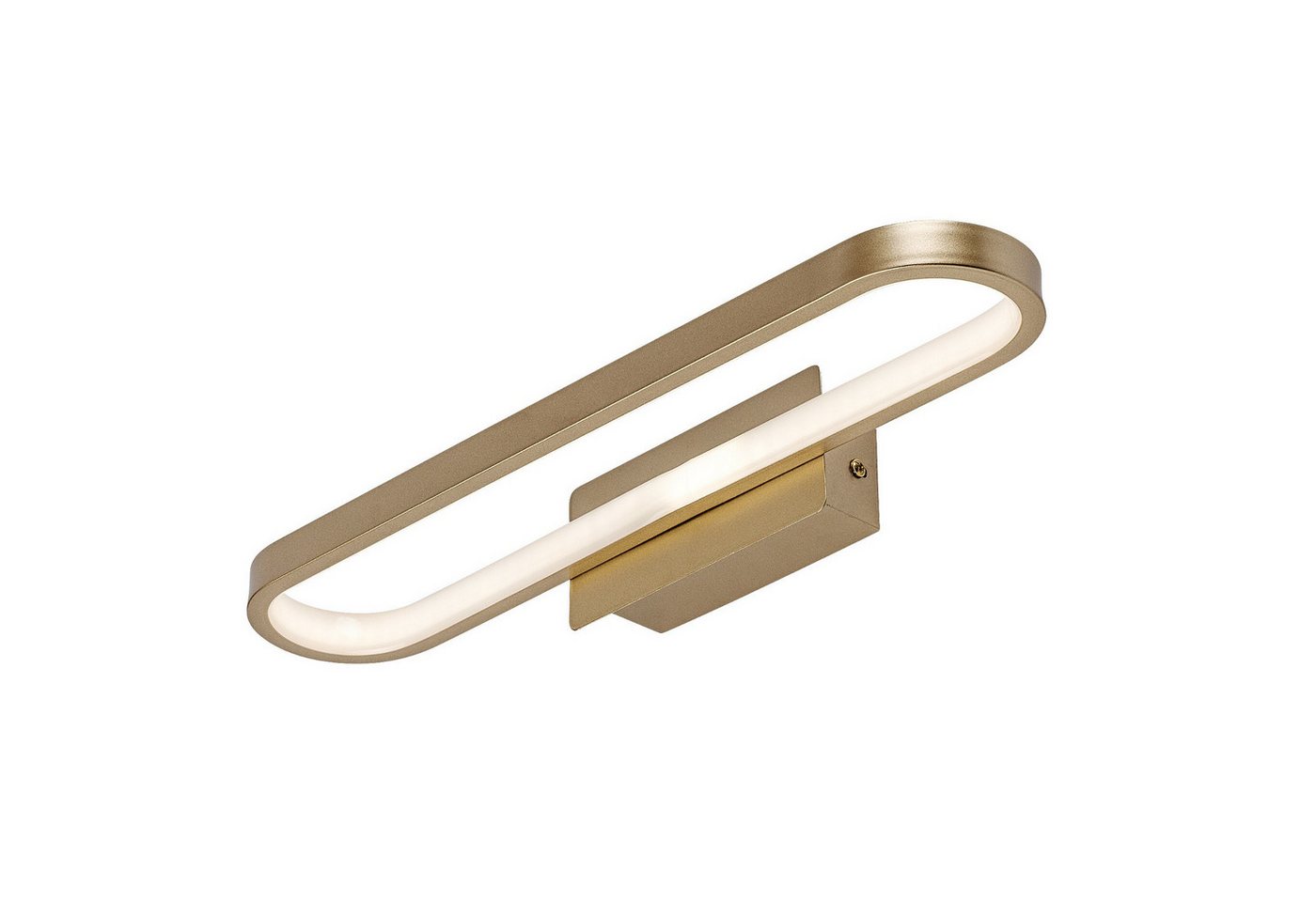 Rabalux Wandleuchte LED-Badezimmerleuchte 15 W goldfarben IP44 Odran, Badwandleuchte 40 cm Bild 5