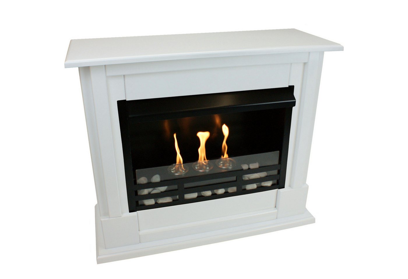 Kaminbau Mierzwa Echtfeuer-Dekokamin Rafael Premium, Farbwahl, Sicherheitsglas Wahl, Gelkamin, Ethanolkamin Bild 4