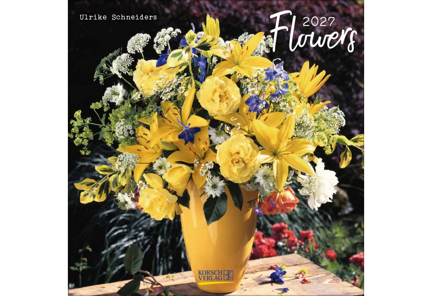 Korsch Verlag Wandkalender Flowers 2027