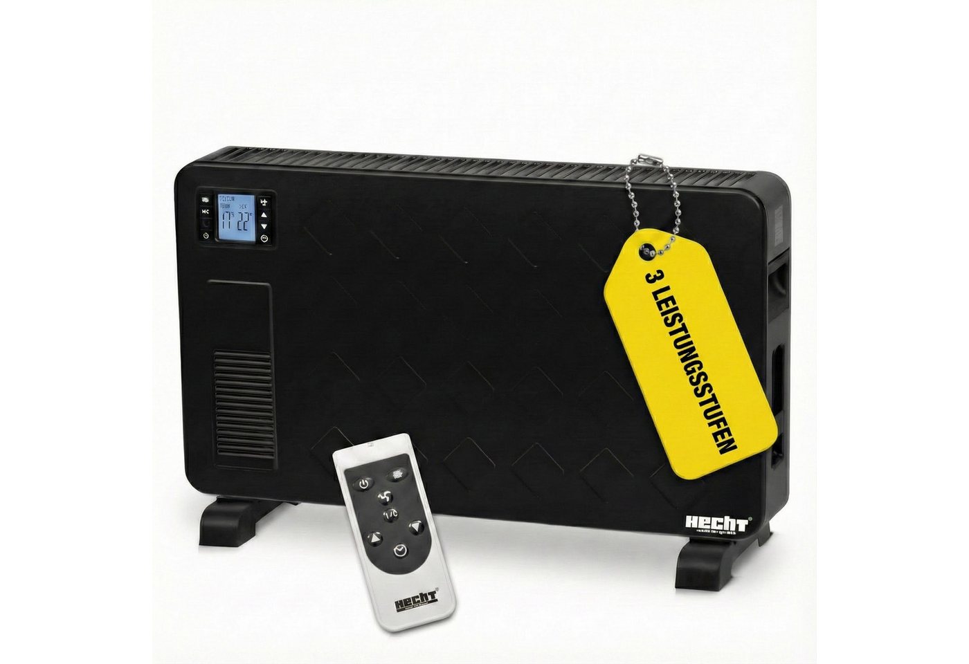 Hecht Konvektor 3623 bis 2300 W mit Thermostat und Timer, 2300 W, einstellbare Leistung, Überhitzungsschutz Bild 5