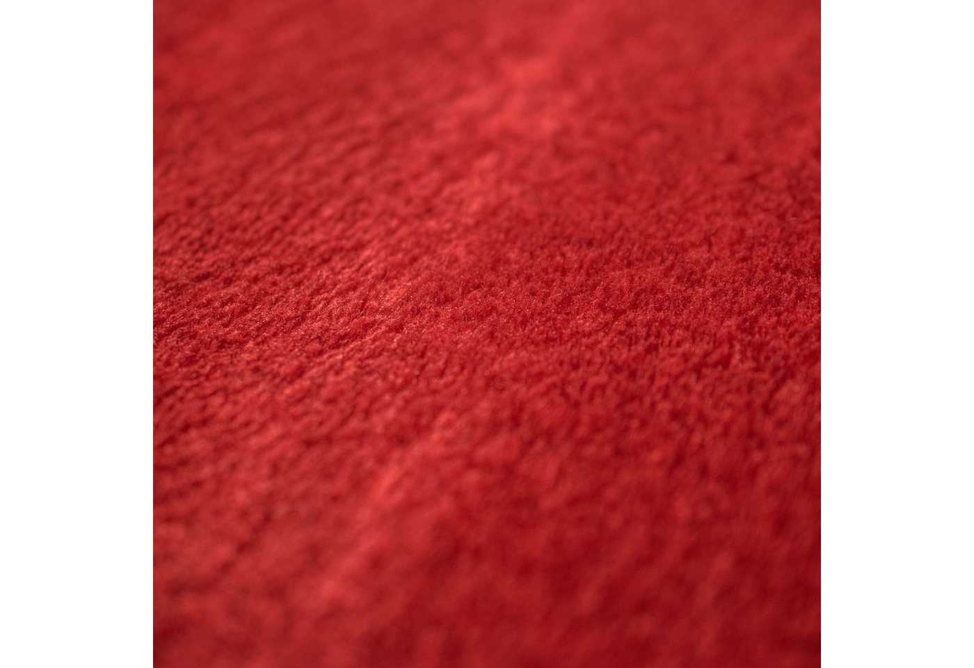 TeppichHome24 Teppich Waschbarer weicher Designer Teppich in rot, rechteckig, Höhe: 16 mm Bild 3
