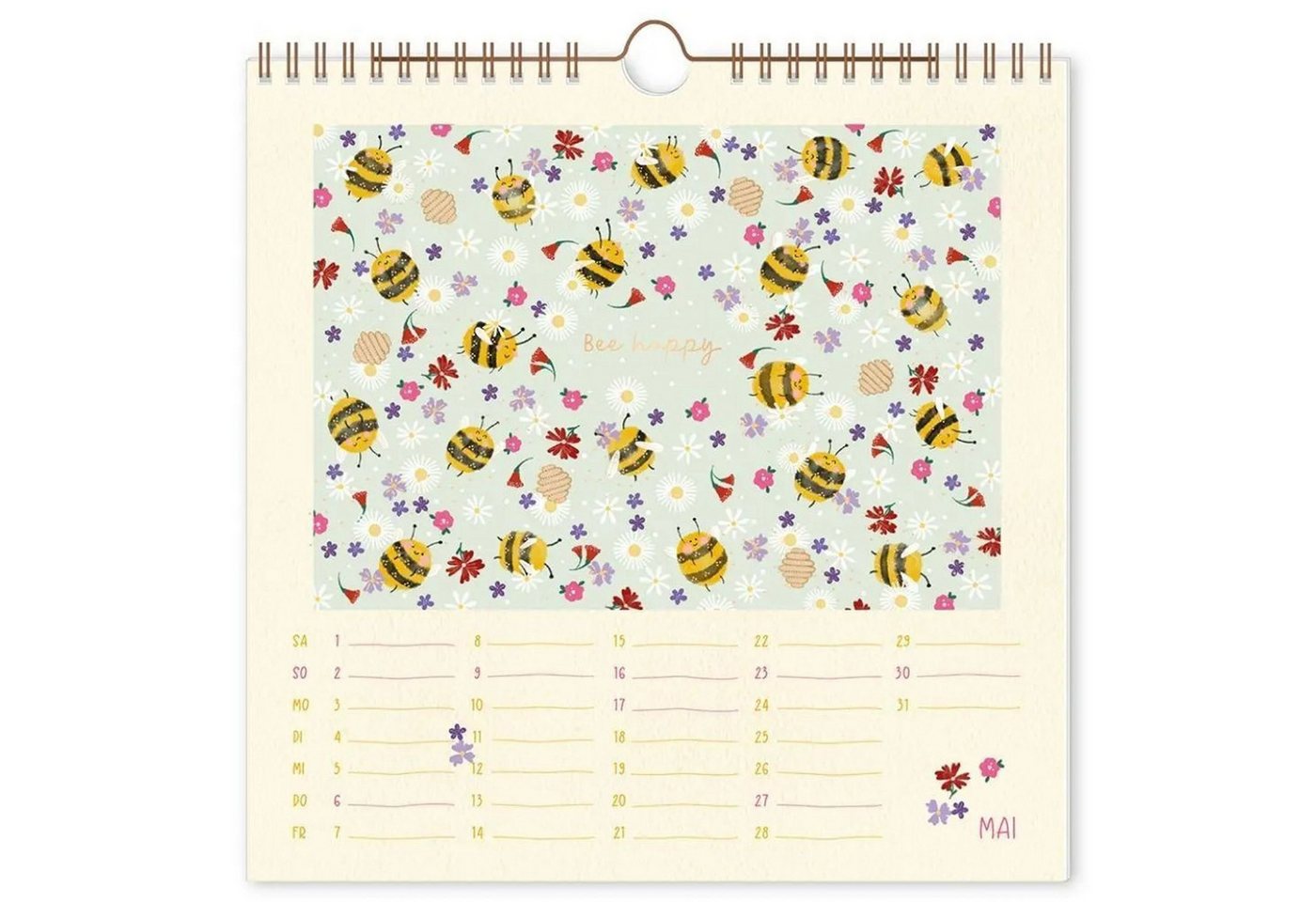 Grafik Werkstatt Wandkalender Wandkalender quadratisch 2027 Lieblingstage