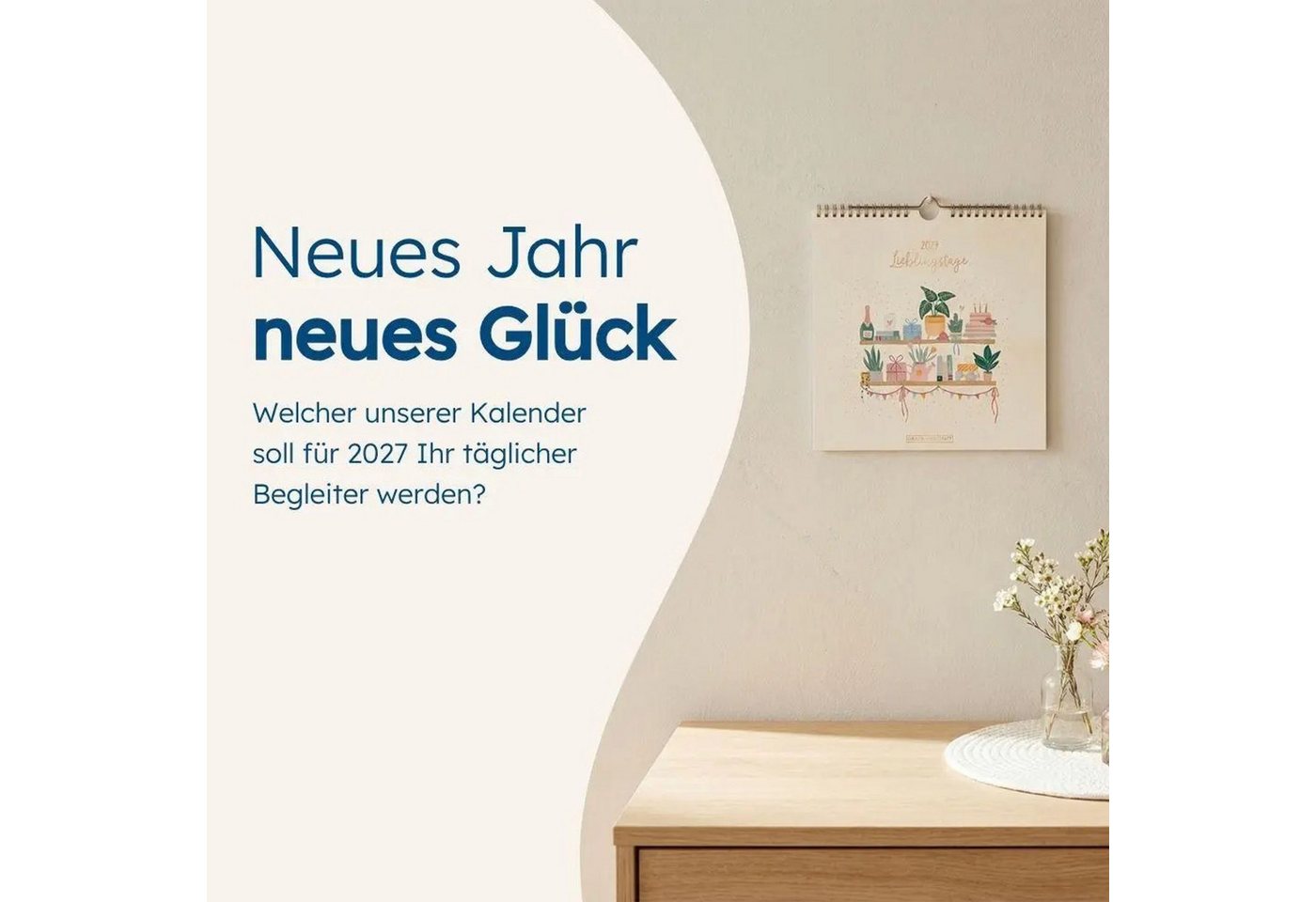 Grafik Werkstatt Wandkalender Wandkalender quadratisch 2027 Lieblingstage Bild 5