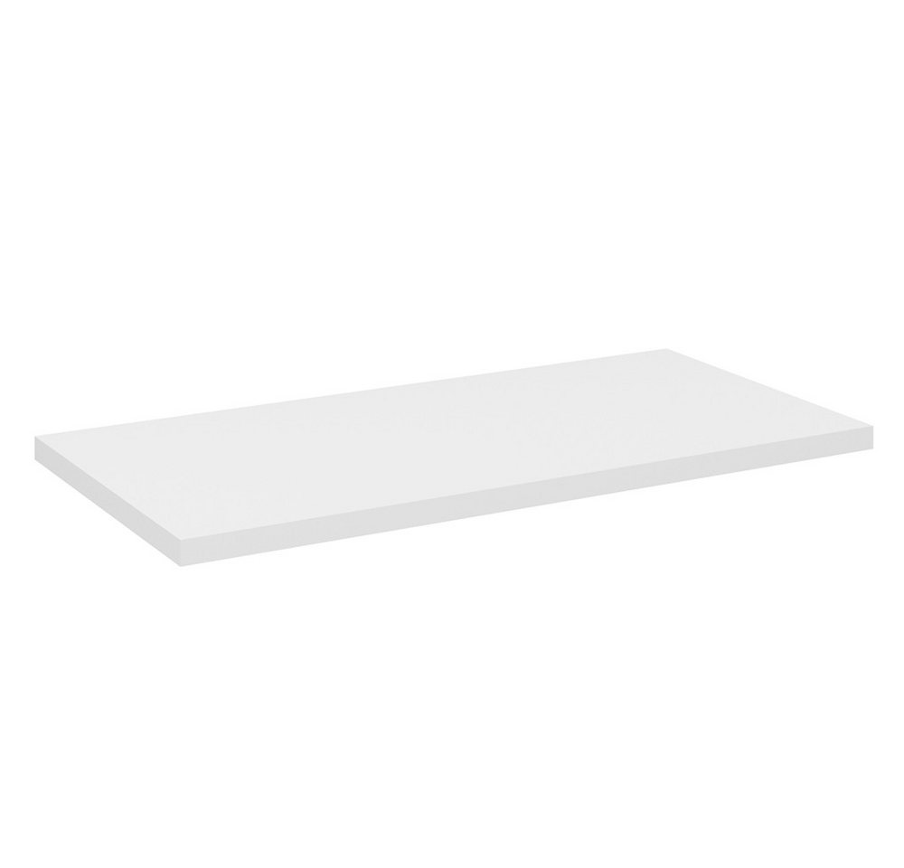 Lomadox Waschtischplatte NEWPORT-56-WHITE, Abdeckplatte, weiß, ca. 80x40cm Bild 3