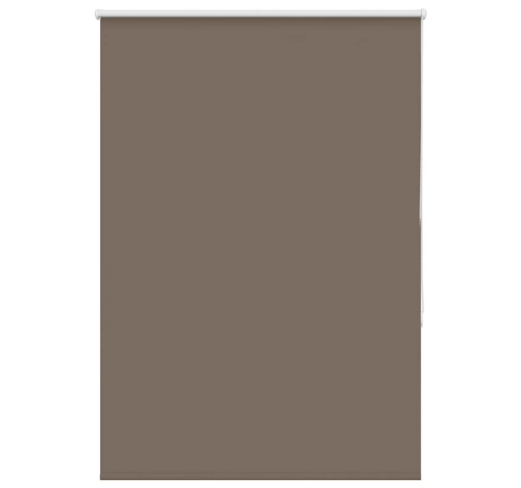 Verdunklungsrollo Verdunkelungsrollo 115x150 cm Kaffeebraun, furnicato, Höhenverstellbarer Sichtschutz-Rollo mit Kabelclip für das Büro Bild 2