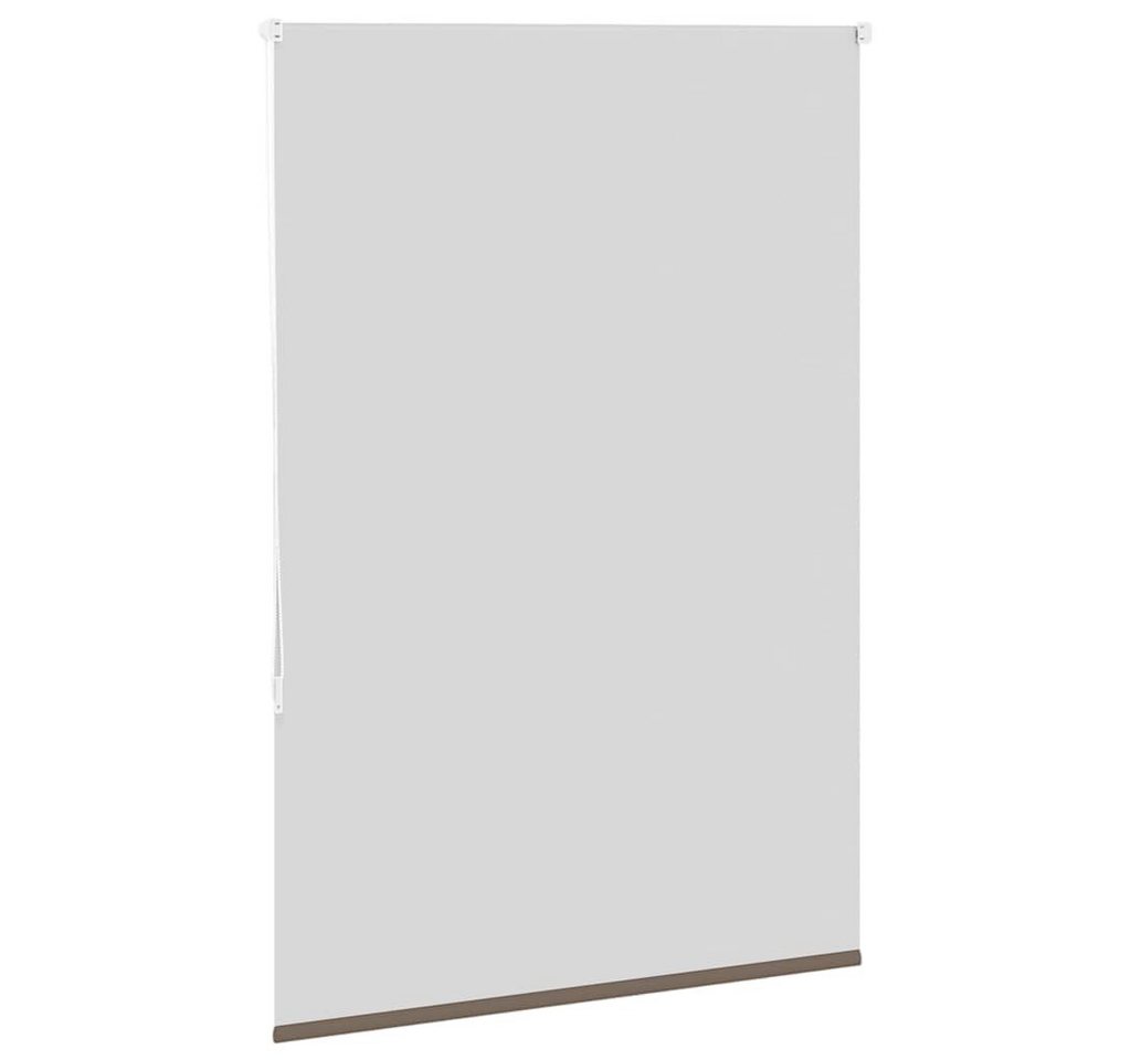 Verdunklungsrollo Verdunkelungsrollo 115x150 cm Kaffeebraun, furnicato, Höhenverstellbarer Sichtschutz-Rollo mit Kabelclip für das Büro Bild 5
