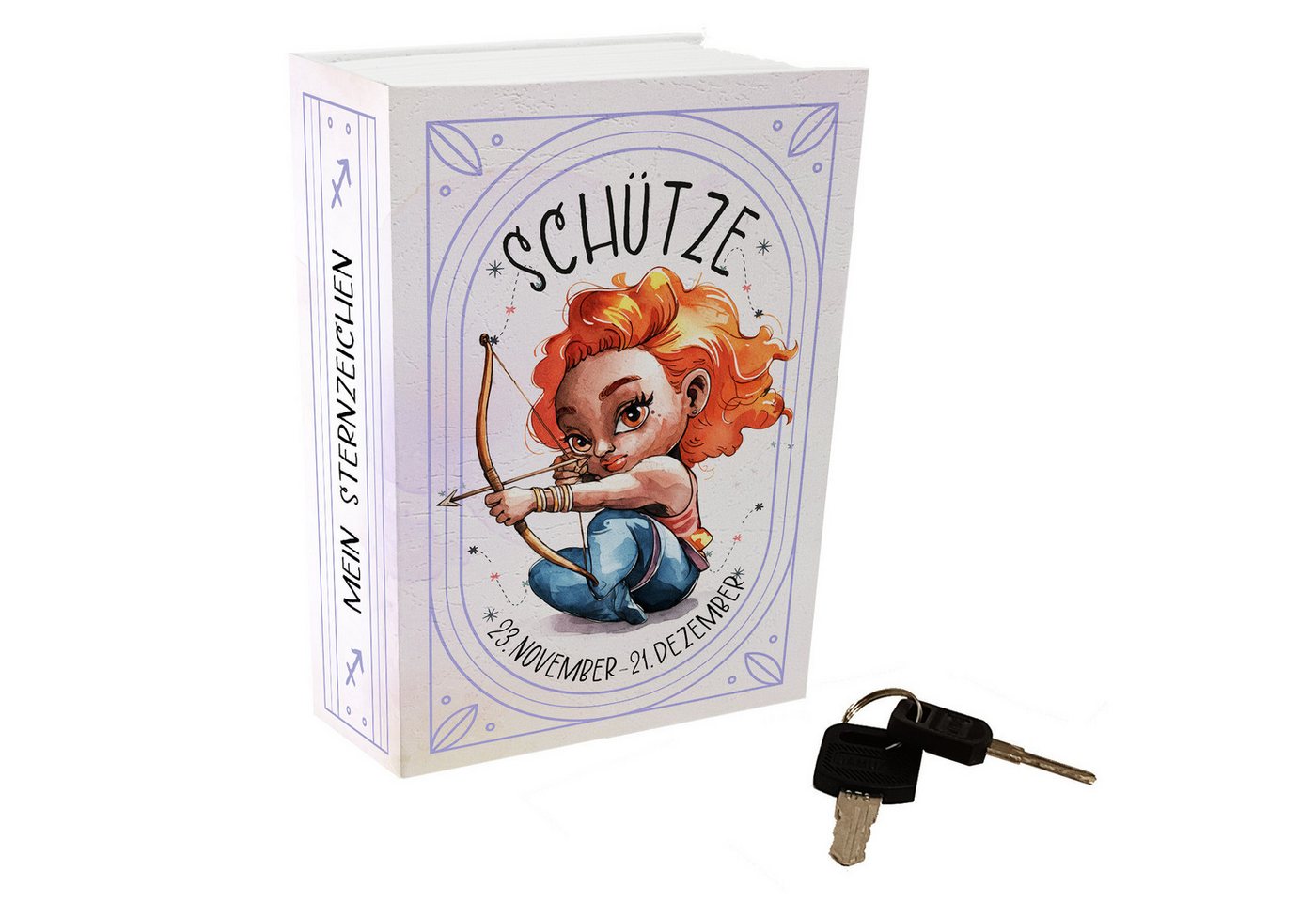 speecheese Buchtresor Mein Sternzeichen Booksafe - Schütze