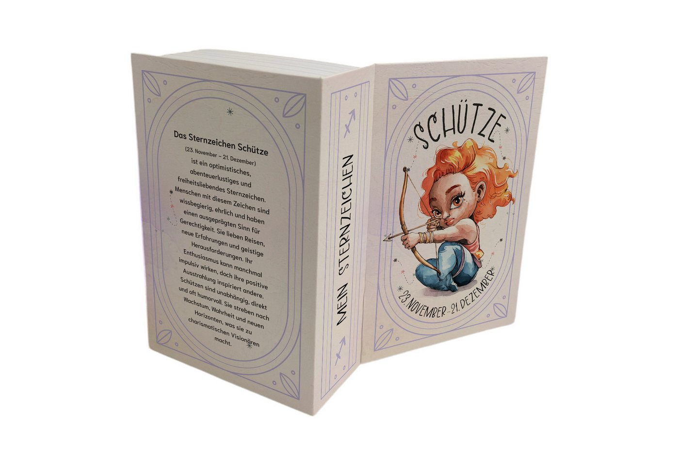 speecheese Buchtresor Mein Sternzeichen Booksafe - Schütze Bild 2