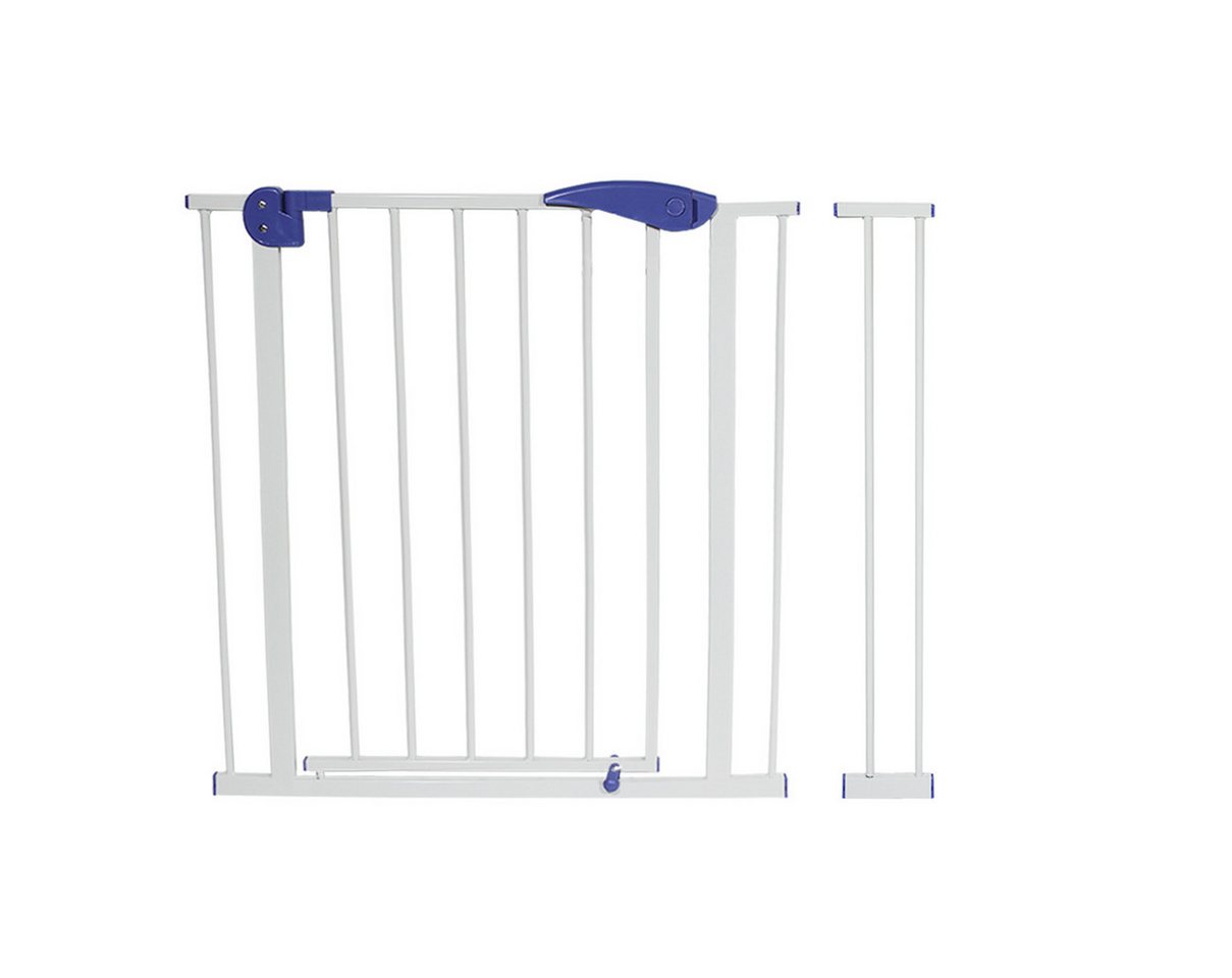 HELO24 Treppenschutzgitter Türgitter Türschutzgitter 85 - 95 cm