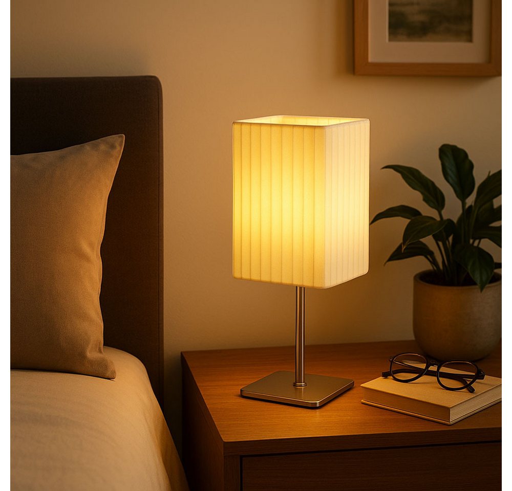 GLOBO LIGHTING Tischleuchte, Leuchtmittel nicht inklusive, 2er Set Tischleuchten schaltbar