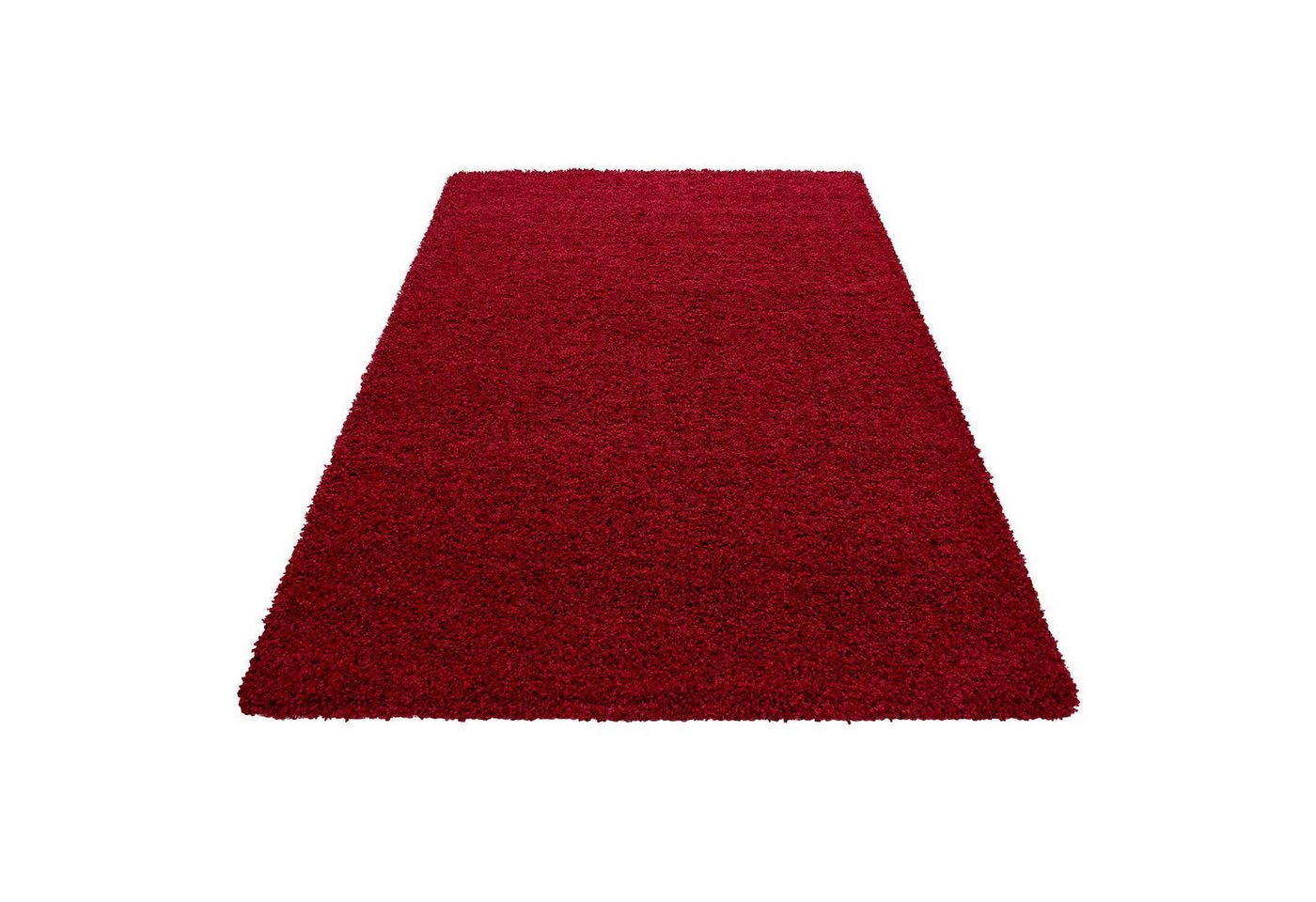 SchönesWohnen24 Hochflor-Teppich Hochflor Teppich LIFE Rot Bild 2