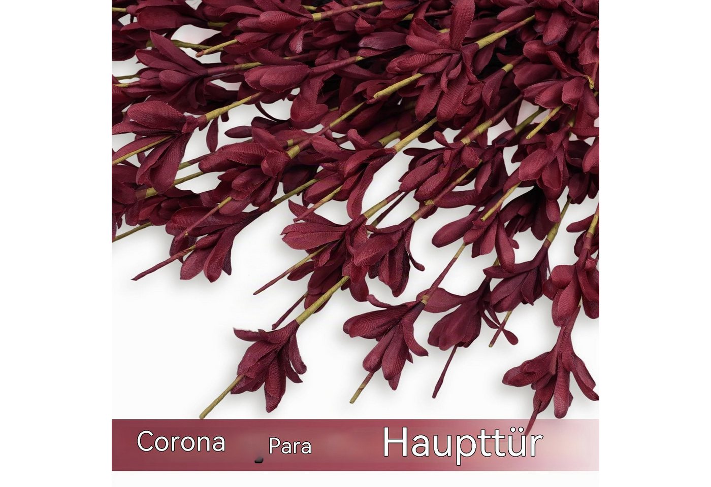 Sorvyzxn Dekokranz Herbstkranz Künstlich 55cm,Für die Haustür geeignet, Große Herbstdekoration, geeignet für Wohnräume, Wände und Veranden