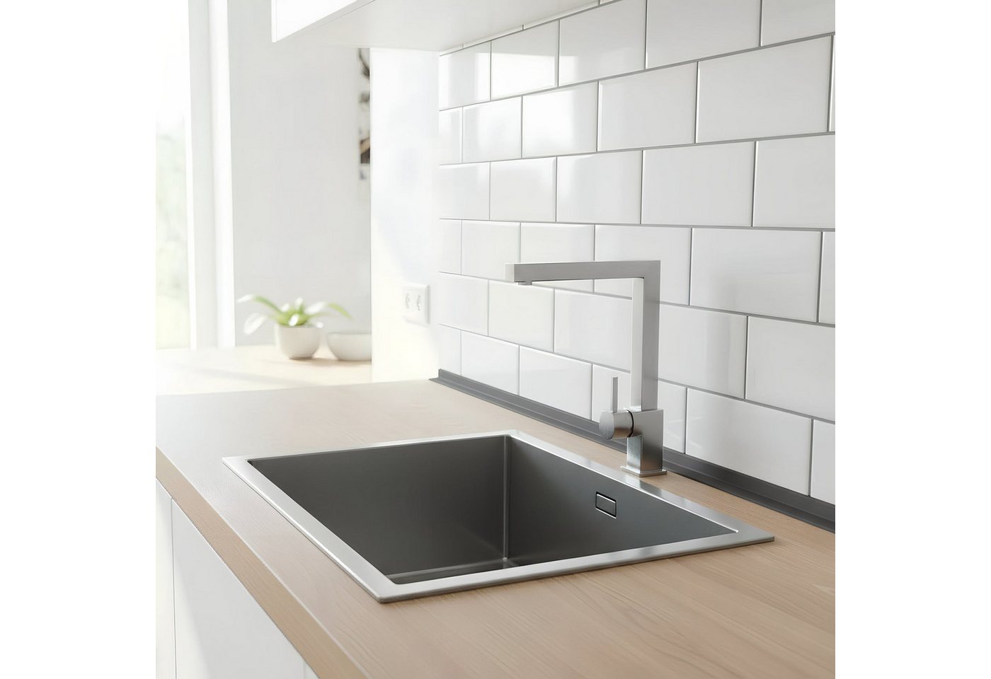 Quest Winkelprofil Kantenschutzprofil 15 x 15 mm, zum Kleben (1-St), zum Kleben, 15 x 15 mm, 100 cm Bild 3