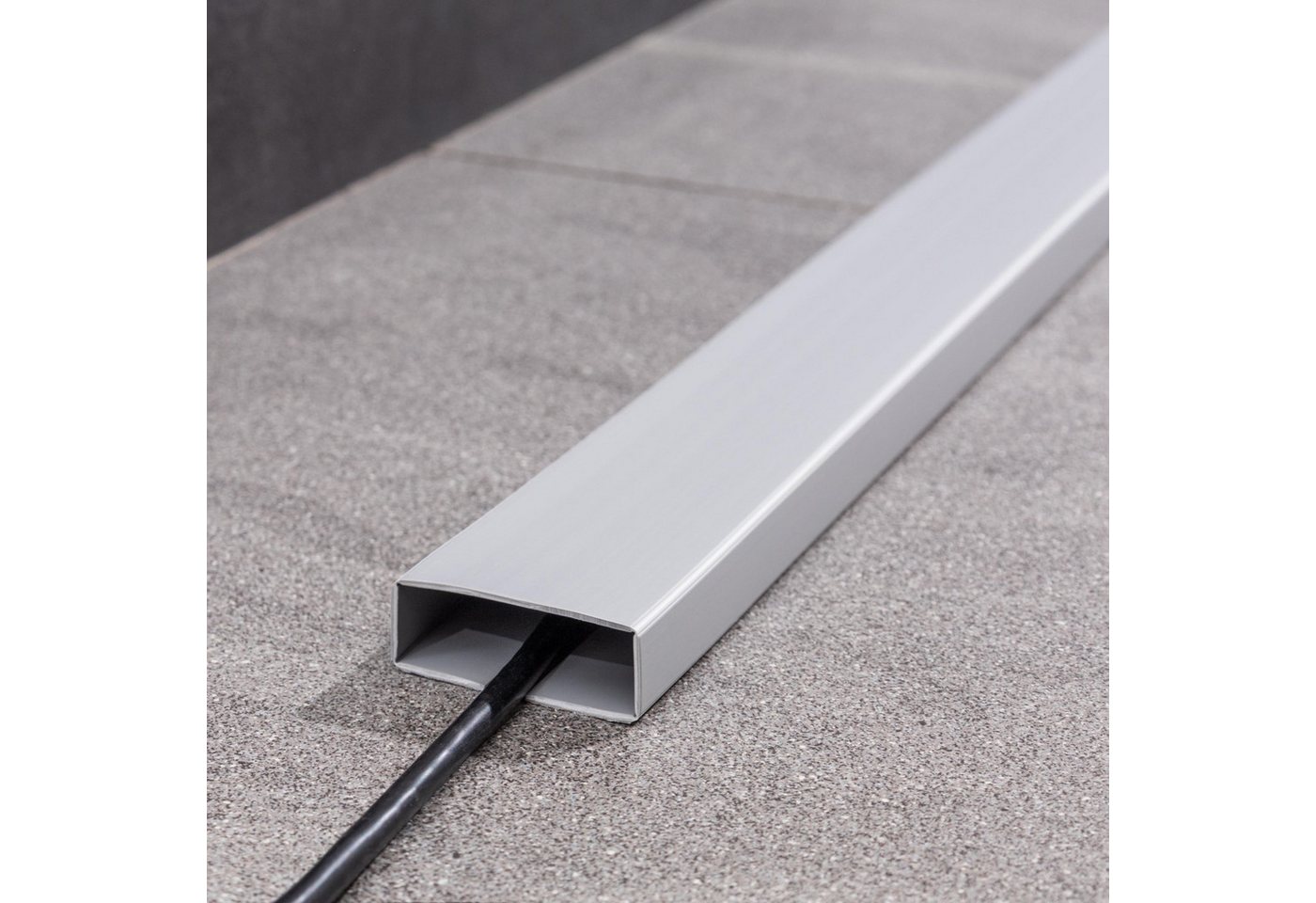 Quest Abschlussleiste Multifunktionsleiste W4 2in1 selbstklebend 110 mm, Selbstklebend, Kunststoff (PVC), 1-St., selbstklebend, 2in1, 110 mm, 5-m-Rolle Bild 5