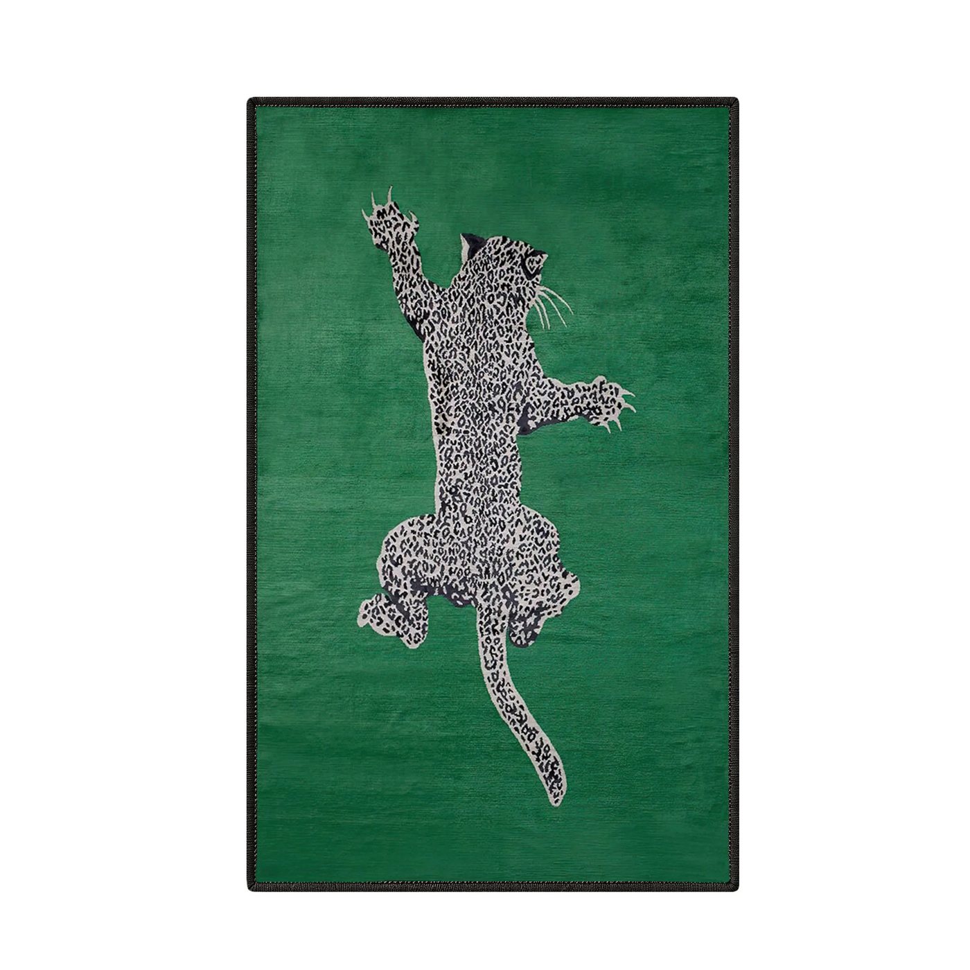 Jumpeak Teppich Teppich, Leopardenmuster, Art-déco-Stil, waschbar, ideales Geschenk, Rechteck, Höhe: 5 mm, Rectangular, 5mm dick, faux cashmere, indoor rug, machine-washable rug Bild 4