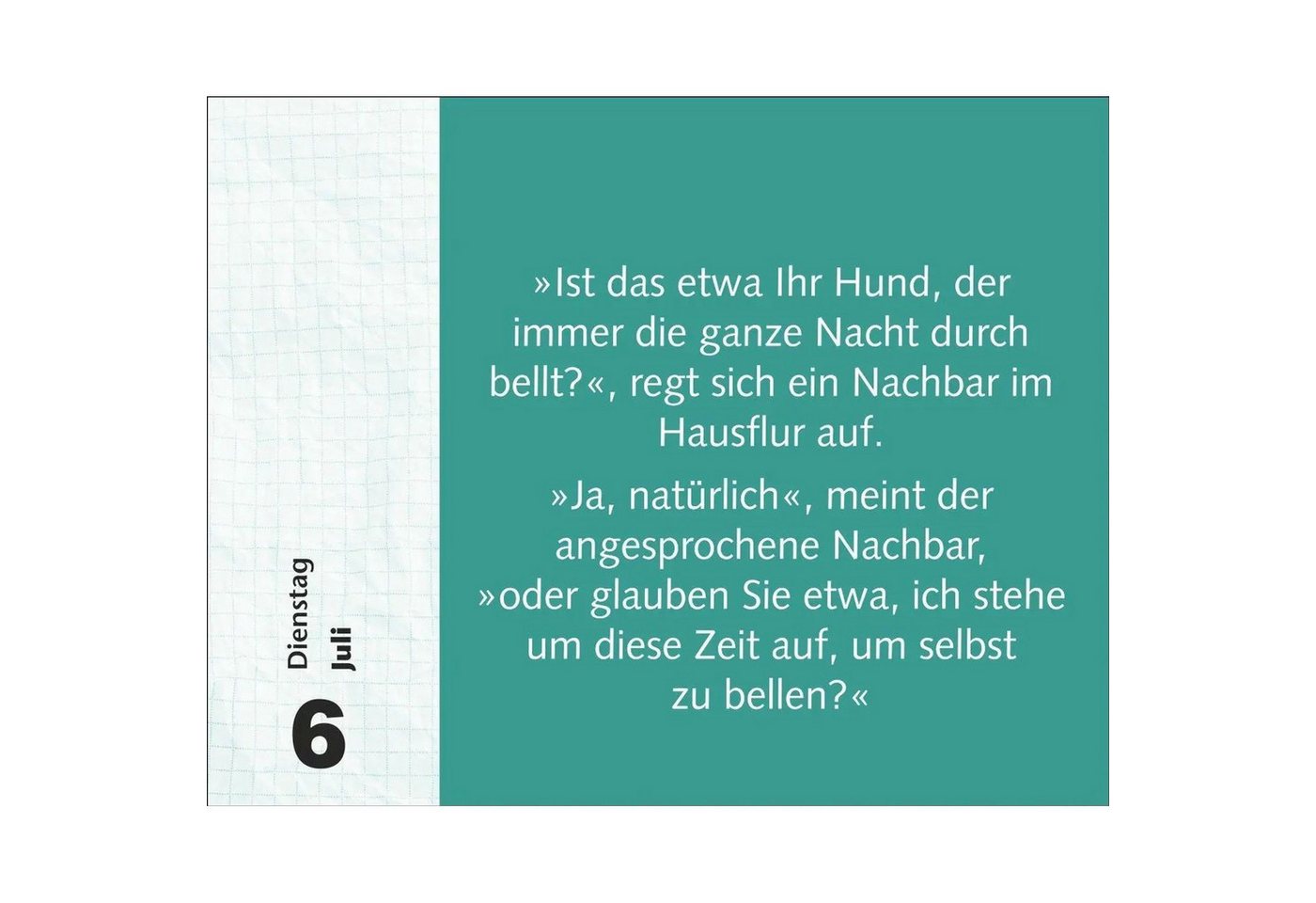 Harenberg Kalender Verlag Abreißkalender Witzirin Tagesabreißkalender 2027 - Diese Packung enthält: die...