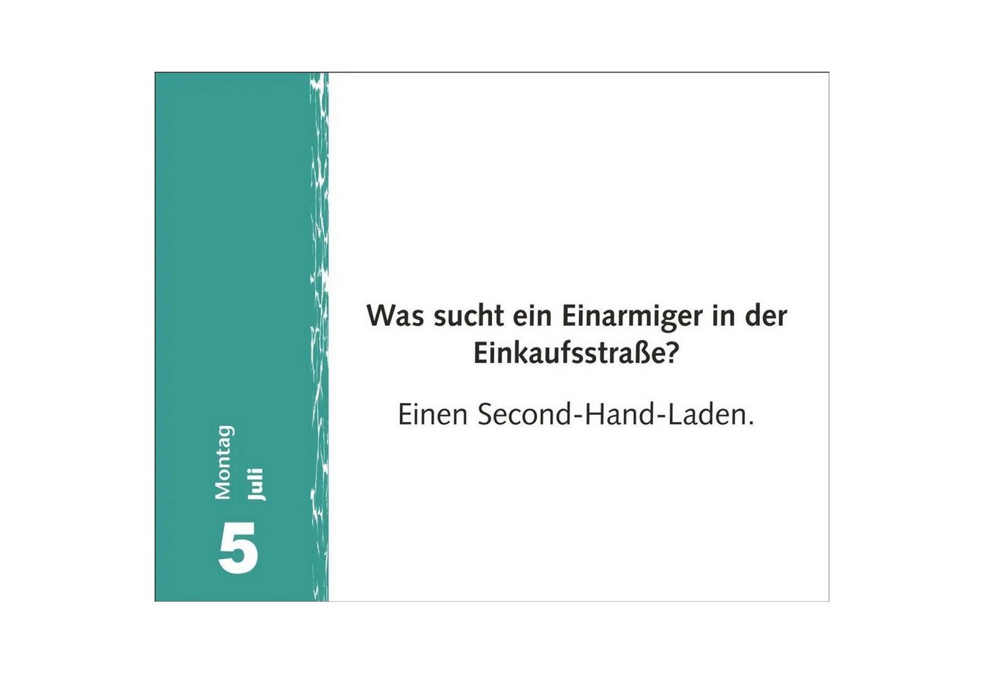 Harenberg Kalender Verlag Abreißkalender Witzirin Tagesabreißkalender 2027 - Diese Packung enthält: die... Bild 5