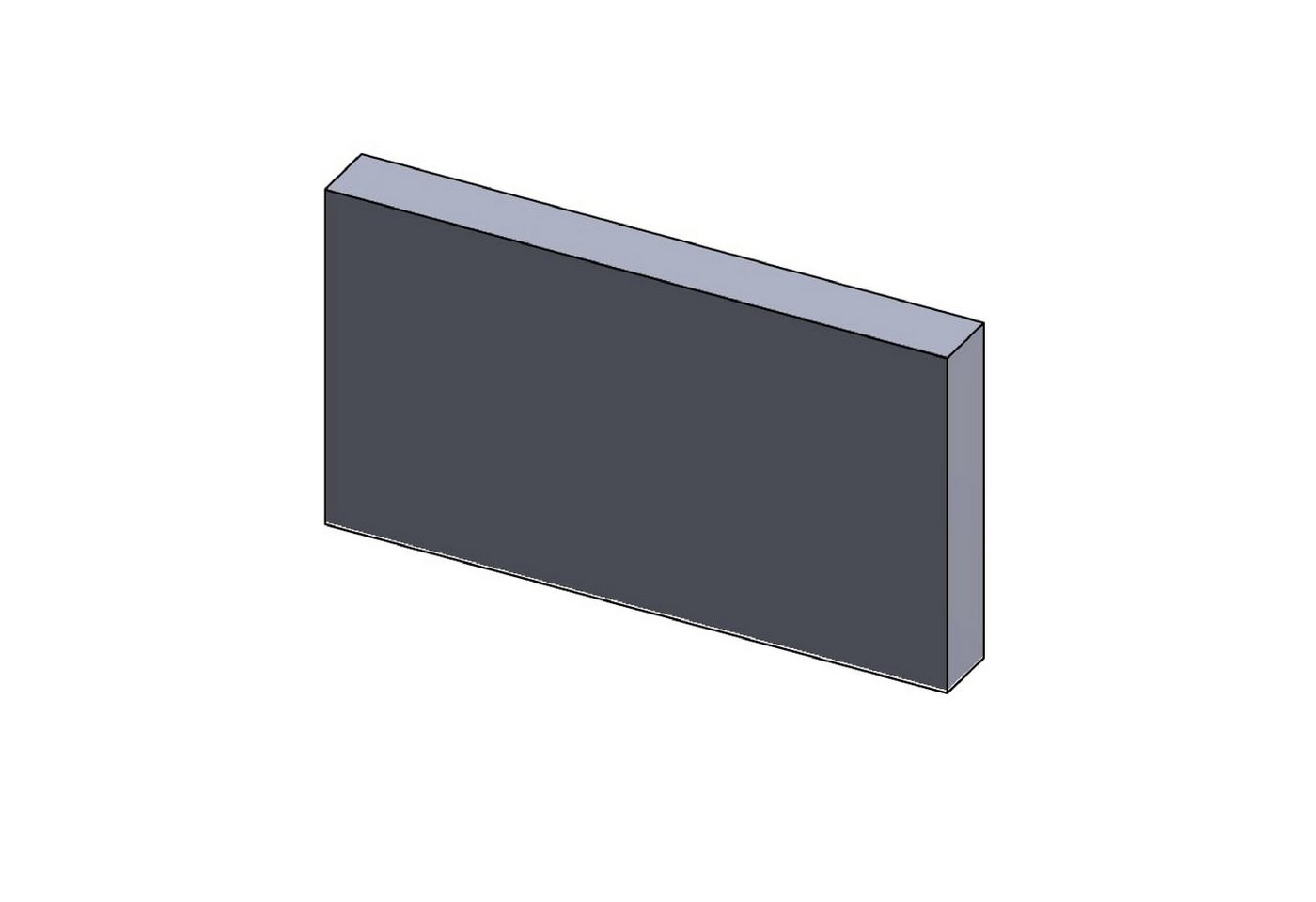 Feuerfest 123 GmbH Feuerraumplatten Heizgasumlenkplatte 360x200x40mm (Schamotte) passend für Wamsler**, feuerfest & hitzebeständig - Kamin Ofen Zubehör Bild 5