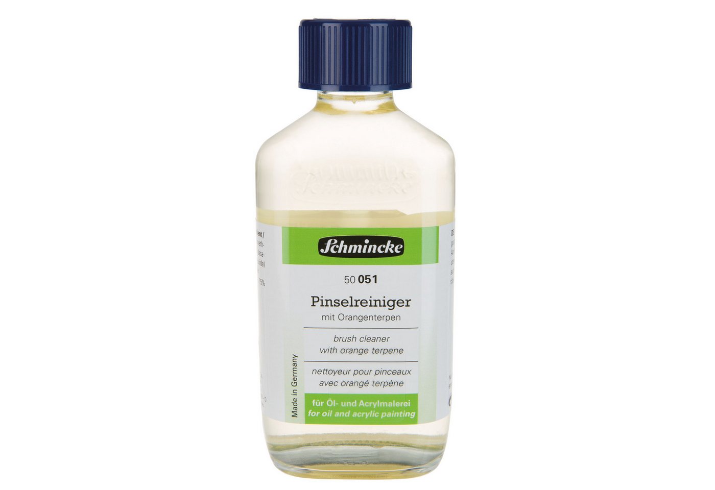 Schmincke Ölfarbe Pinselreiniger mit Orangenterpen - 200ml Öl Hilfsmittel 50 051 026