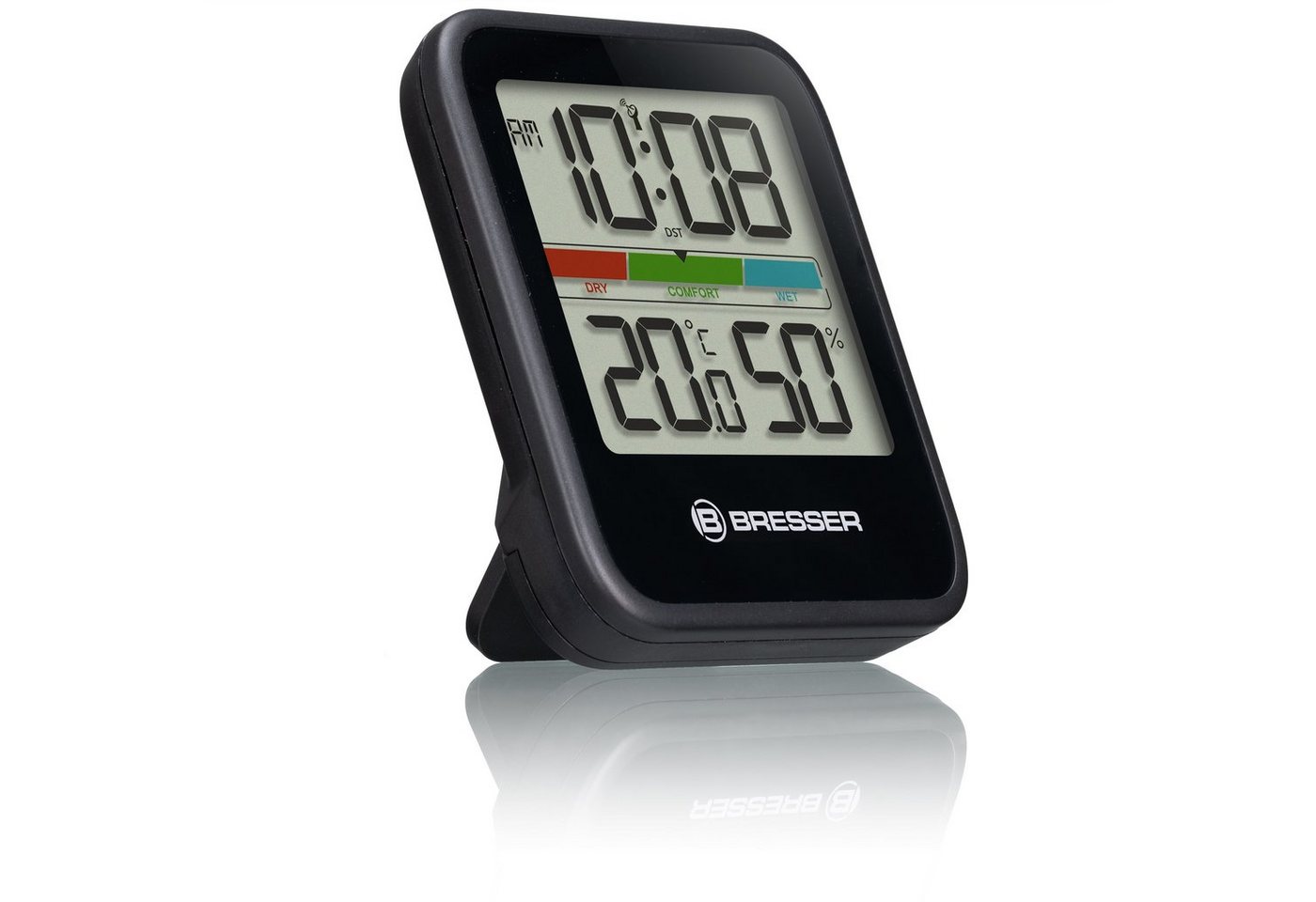 BRESSER Hygrometer Climate Monitor Thermo- / Hygrometer DCF 3er Set Bild 2