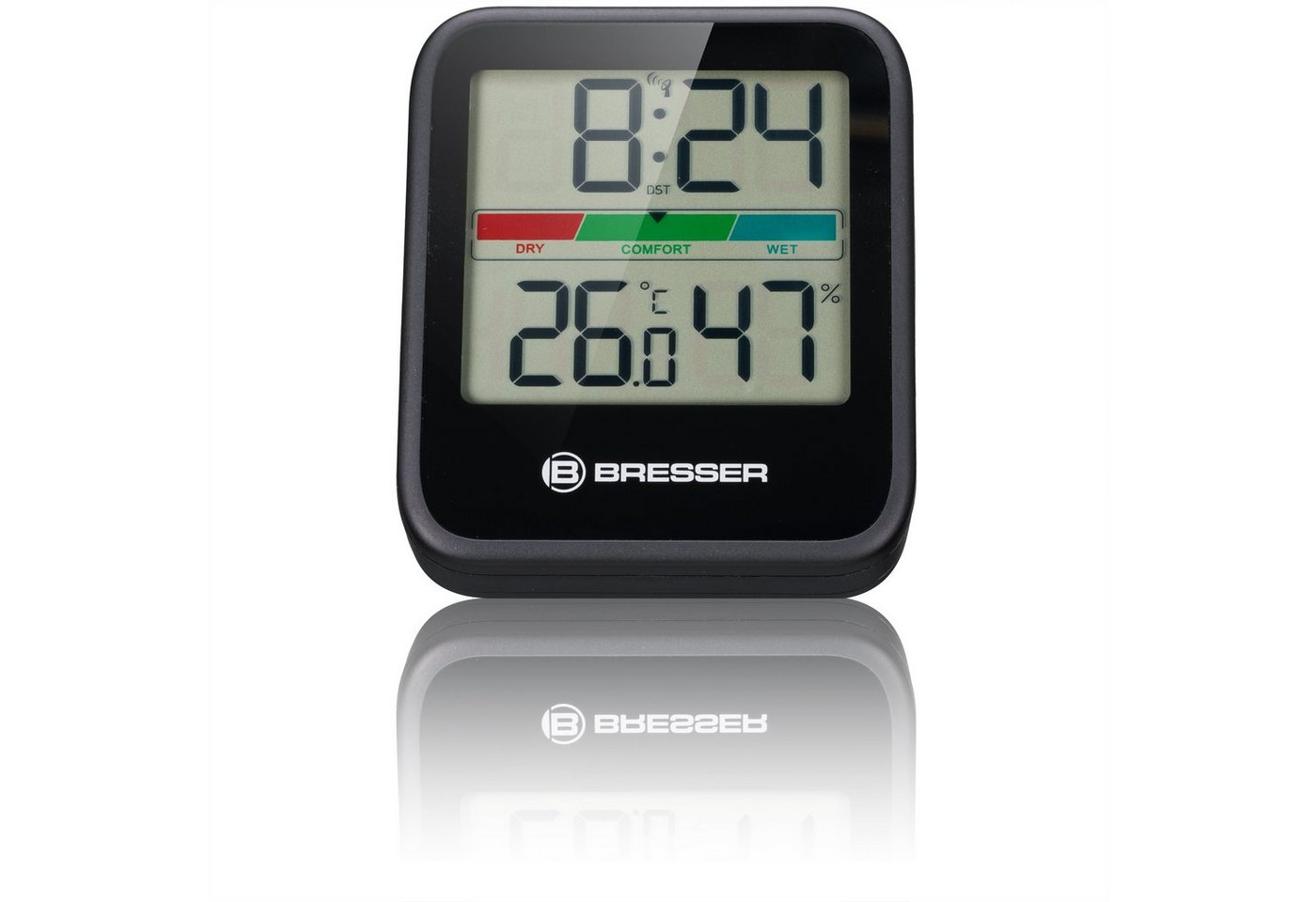 BRESSER Hygrometer Climate Monitor Thermo- / Hygrometer DCF 3er Set Bild 3