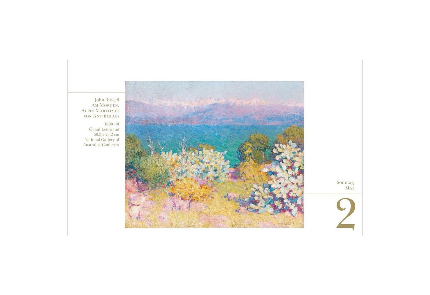 Harenberg Kalender Verlag Kunstkalender Eine Reise durch die Welt der Kunst Premiumkalender 2027 - 365... Bild 2