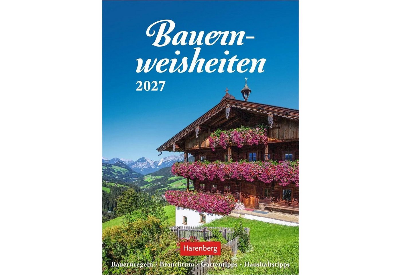 Harenberg Kalender Verlag Wandkalender Bauernweisheiten Wochenkalender 2027 - Bauernregeln, Brauchtum,... Bild 3