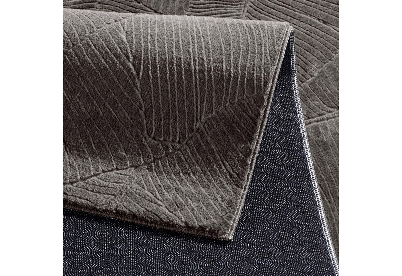 TaCa Home Teppich Kurzflor Teppich Hasenfell Optik, rechteckig, Höhe: 10 mm, waschbar Bild 5