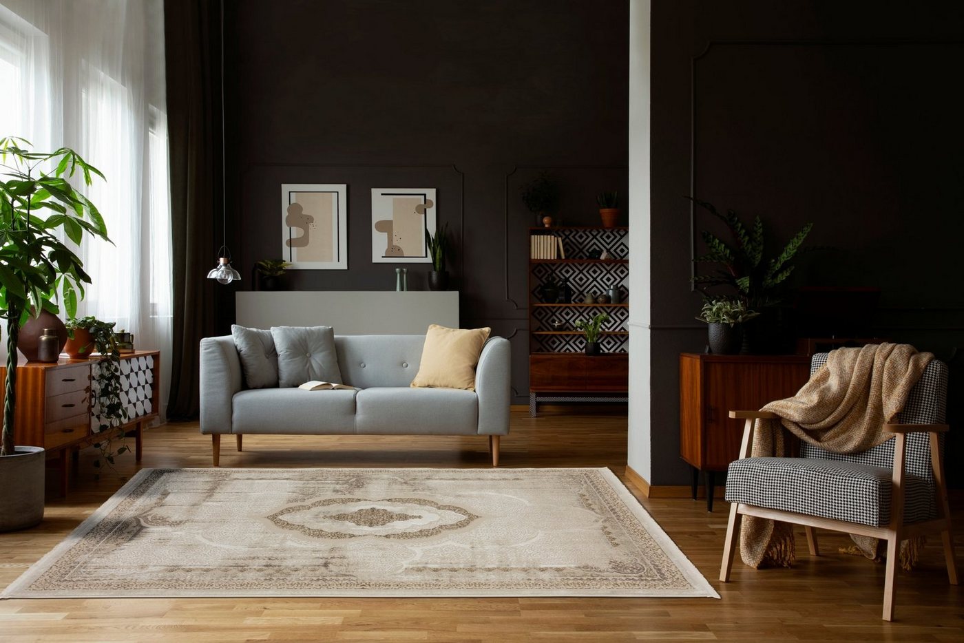 Mozato Teppich Amioun, rechteck, Höhe: 10 mm, Wohnzimmer Bild 5