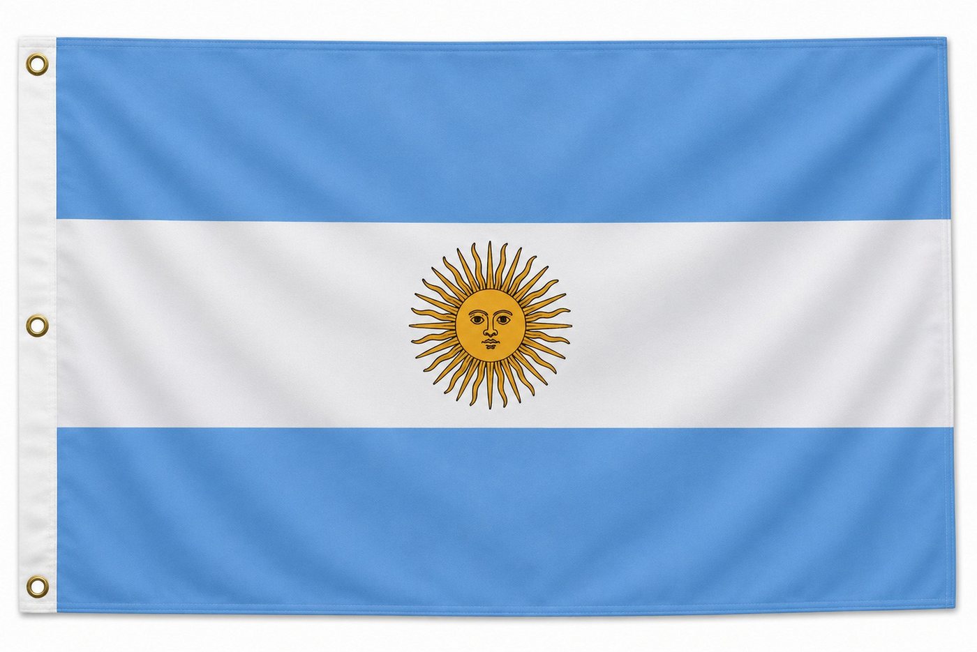 trends4cents Flagge Flagge 90 x 150 cm Hissfahne Bundesland Sturmflagge Hissfahne (Argentinien), für Fahnenmaste
