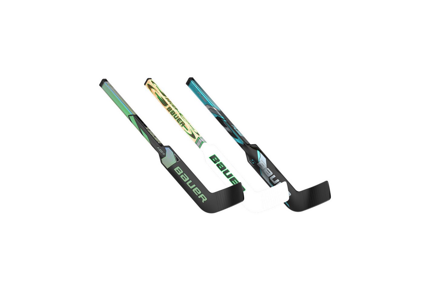 Bauer Eishockeyschläger Mini Stick Bauer Mystery S26 Torwart links