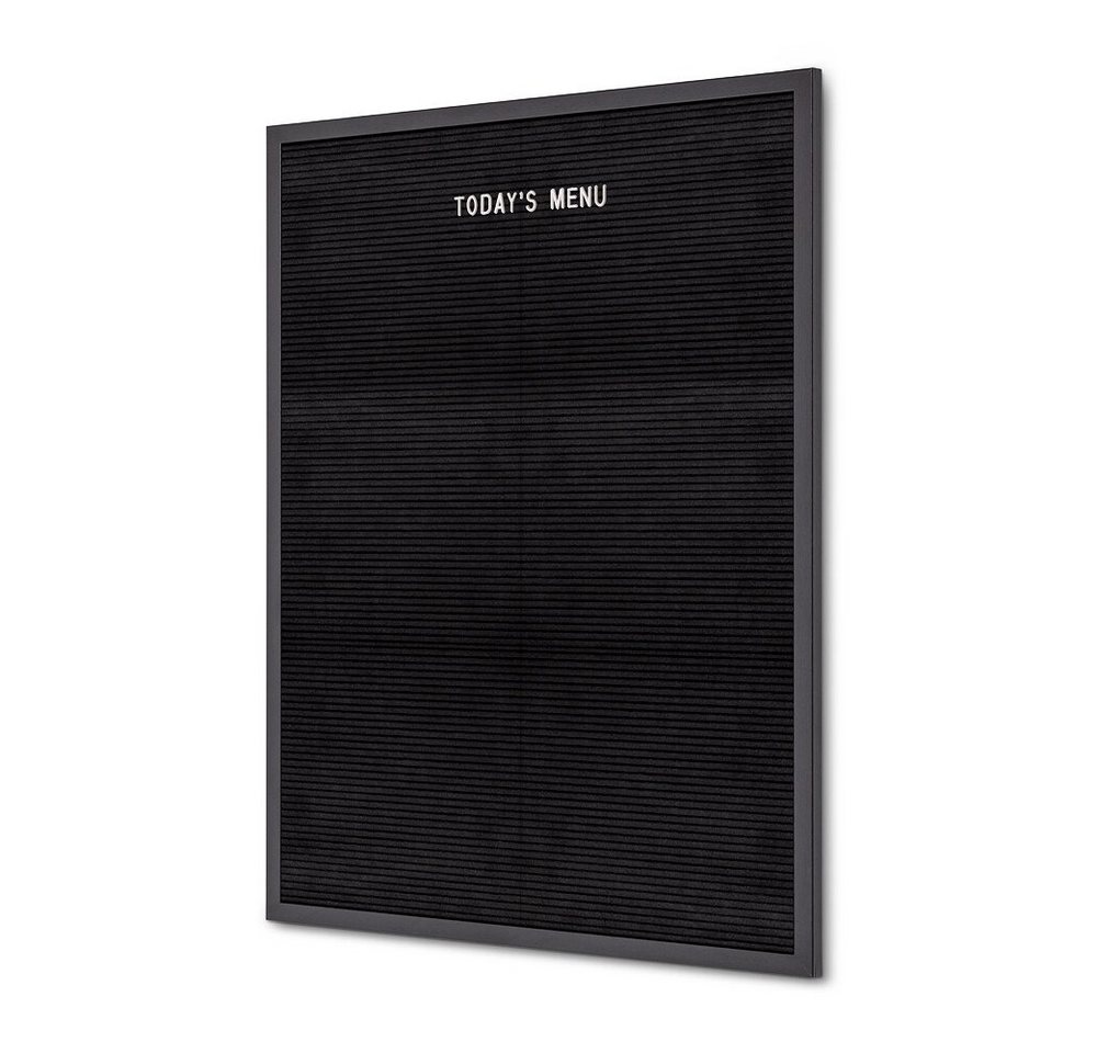 Showdown Displays Anzeigetafel Showdown Buchstabentafel - 60x80cm - Schwarz (1-St) Bild 3