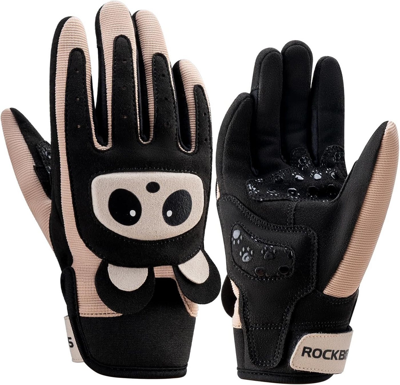 ROCKBROS Fahrradhandschuhe Kinder Fahrradhandschuhe rutschfest Atmungsaktiv Warm Bild 4