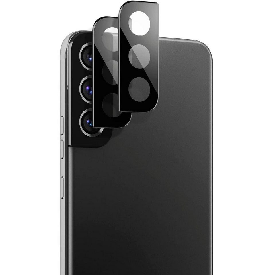 MSM Schutzfolie 2X 3D Schutzglas für Samsung Galaxy S22 Plus Ultra Kameraglas Panzerfolie Linse Bild 3