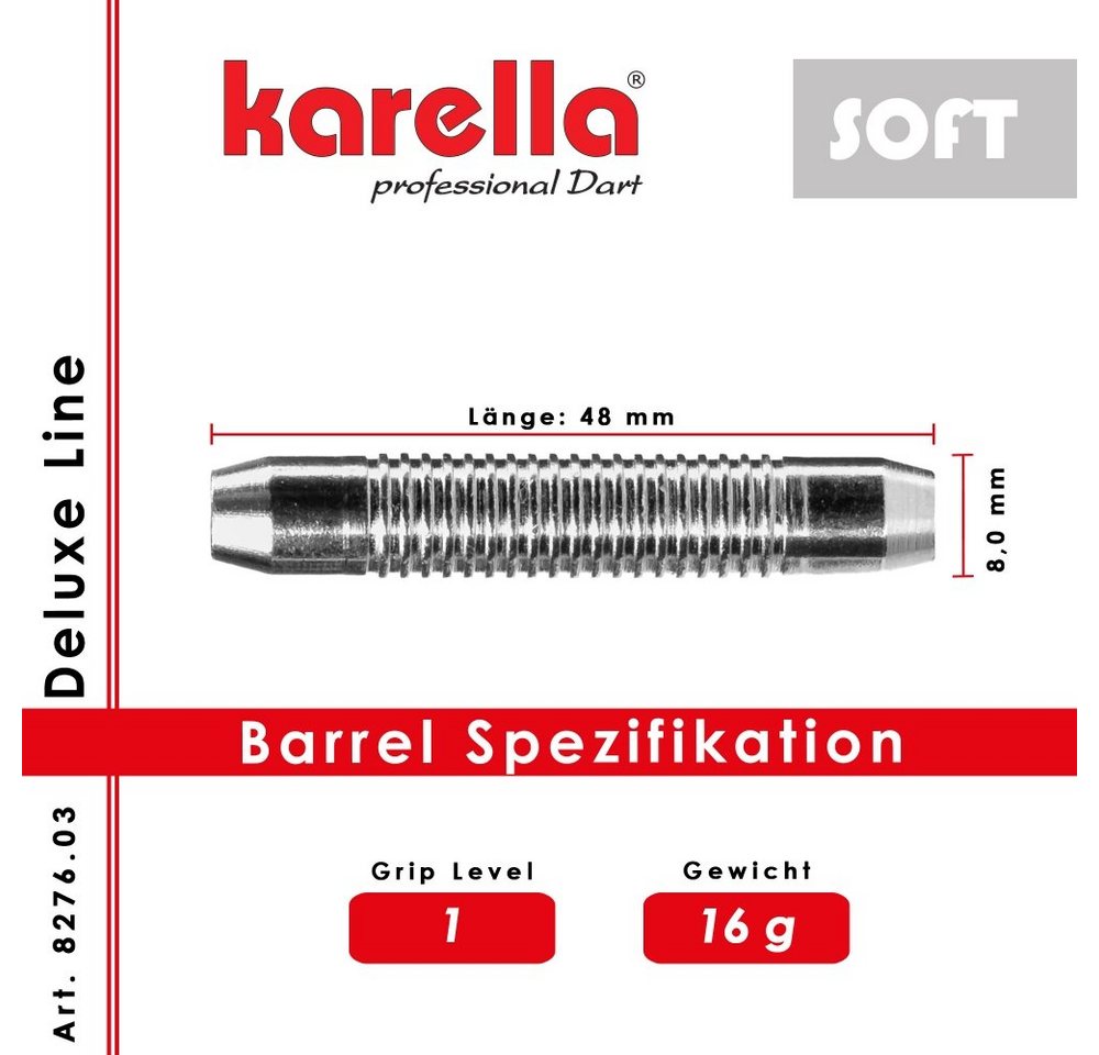 Karella Softdarts Softbarrel Deluxe DLS-3