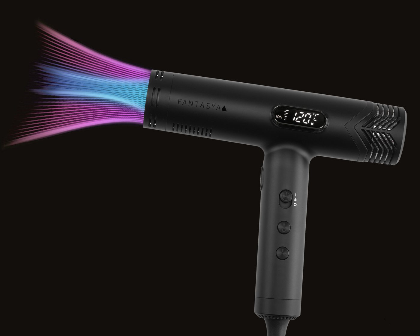 EFALOCK Haartrockner Efalock Haartrockner, 2400 W, Set mit Haartrockner und Zubehör, Ionentechnologie, Kaltluftfunktion, Überhitzungsschutz Bild 4