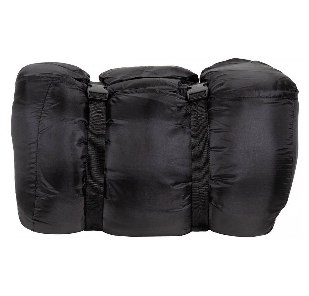 MFH Deckenschlafsack Israel. Pilotenschlafsack, schwarz, 2-lagige Füllung