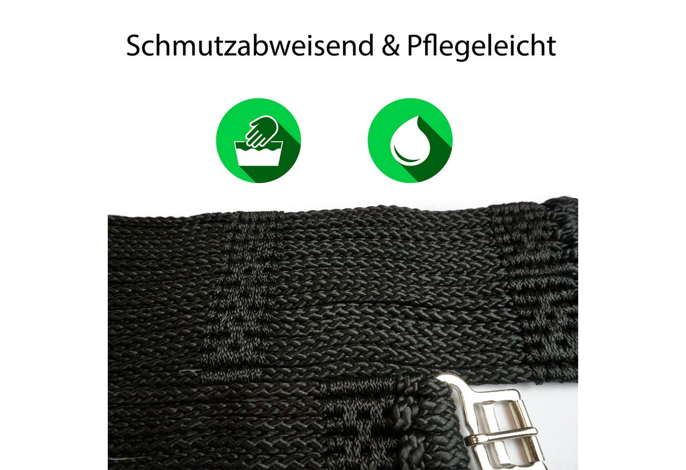 Pferdelinis Sattelgurte Schnurengurt Pferd, Sattelgurt Größe 90cm - 140cm Bild 2