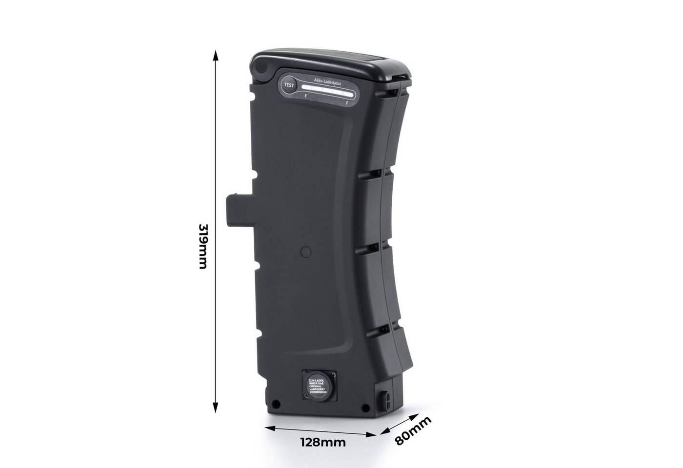 YOSE POWER Ebike Akku 36V 10,4Ah ZZ370 SideClick Akku Prophete, Kreidler, Zündapp E-Bike Akku 10400 mAh Bild 3