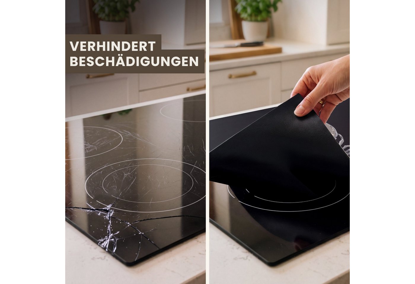 MuchoWow Herd-Abdeckplatte Hummer - Silber - Metallisch - Luxus, Vinyl, (1 tlg), Küche Herdabdeckung Ceranfeld Induktionsfeld Vinyl, 60x60 cm