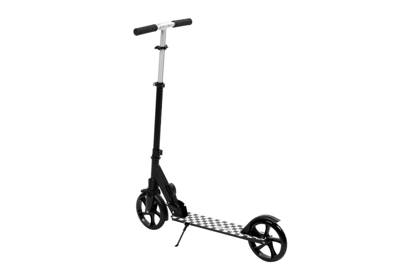 COIL Cityroller Kinderoller, Scooter, Faltbarer, Kinderscooter, Höhenverstellbar, 15 km/h, ABEC-7-Lager, Räder mit 20 cm Durchmesser, klappbares Bein, Fußbremse Bild 2