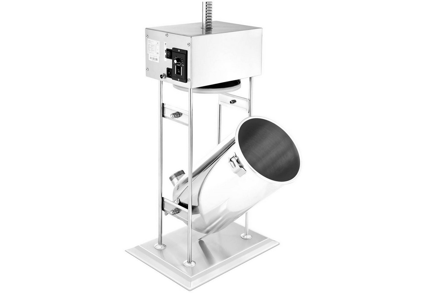 Royal Catering Wurstfüllaufsatz 15 L Wurstfüller elektrisch Wurstmaschine Edelstahl Wurstpresse 260 W Bild 5