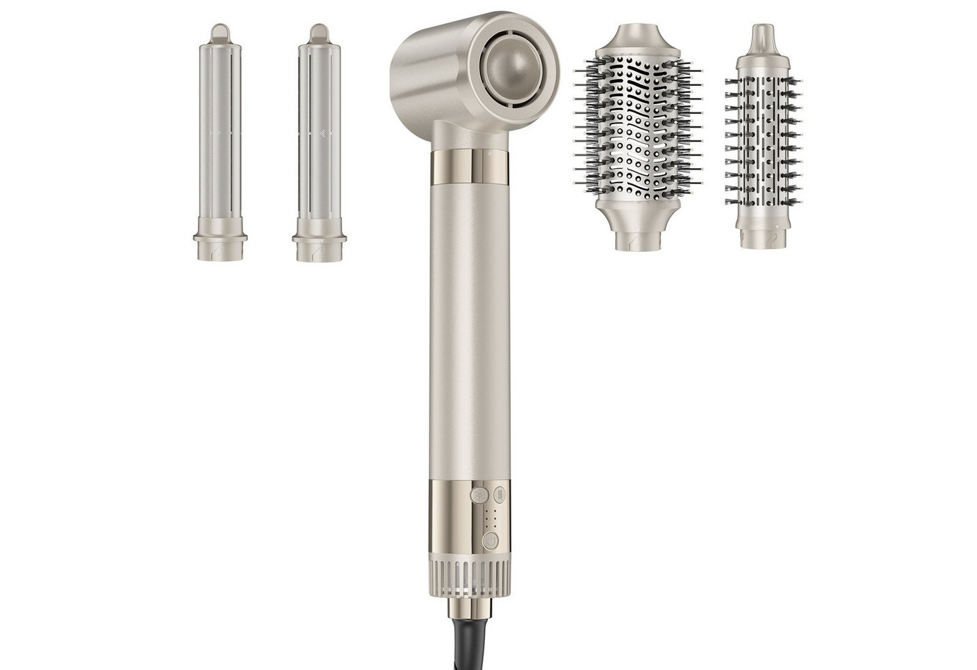 Rolipo Multihaarstyler 5-in-1 Airstyler Hairstyler-Set ohne Hitzeschäden 110000 U/min, Coanda-Technologie, Lockenstab-Set, Ionen-Technologie frizzfreies Haar Bild 4
