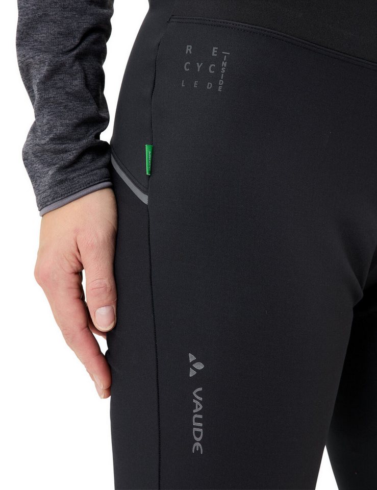 VAUDE Fahrradhose WOMEN'S MATERA WARM TIGHTS II mit Sitzpolster, Winddicht Bild 3