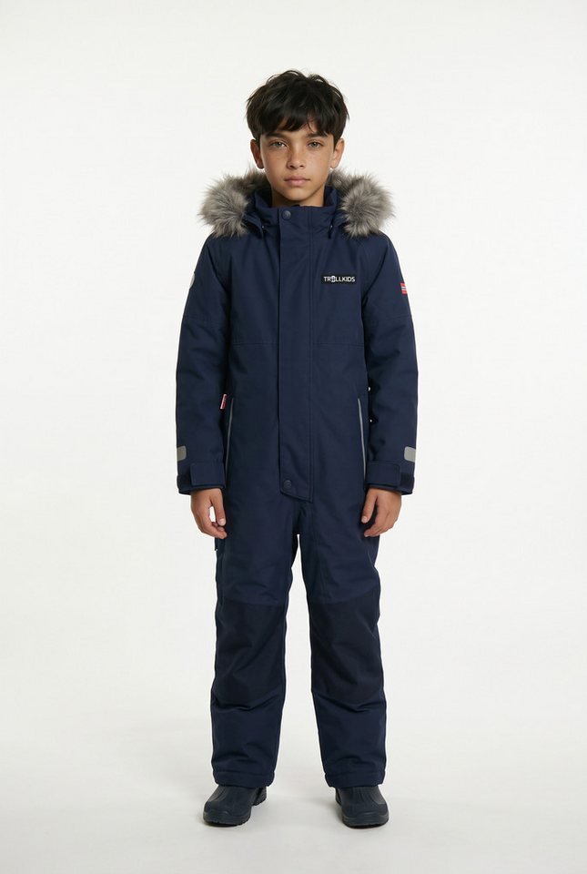 TROLLKIDS Schneeoverall KIDS KIRKENES SNOWSUIT sportlich, Schneeoverall, für Kinder, aus Polyester und Polyamid Bild 3