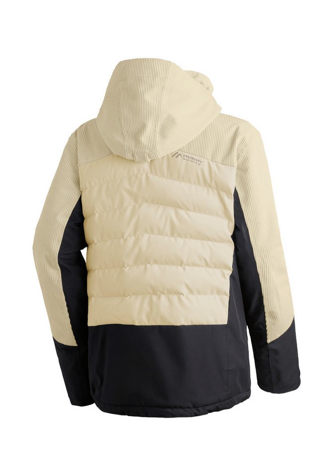 Maier Sports Skijacke Whiteglam W Damen Winterjacke wasserdicht u. atmungsaktiv Bild 3