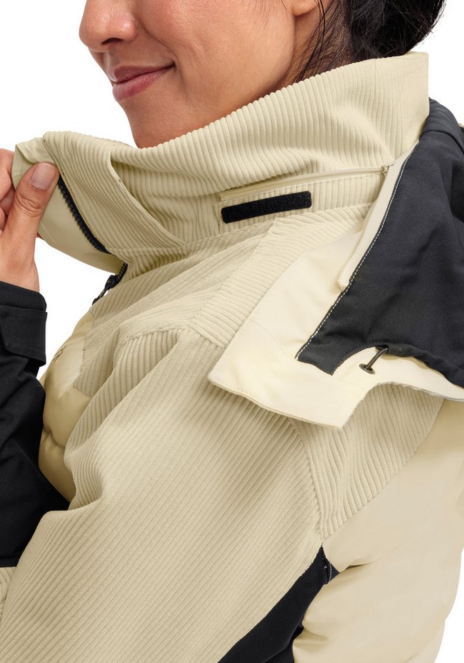 Maier Sports Skijacke Whiteglam W Damen Winterjacke wasserdicht u. atmungsaktiv Bild 4